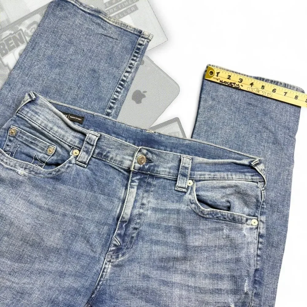 Deadstock True Religion Western Baggy Relaxed Straight Denim Jeans